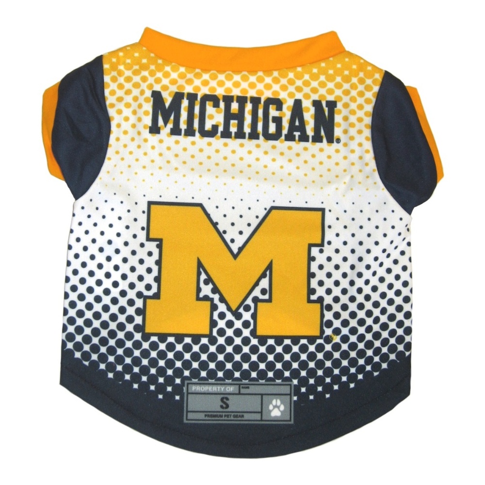 Michigan Wolverines NCAA Pet Performance Dog Tee